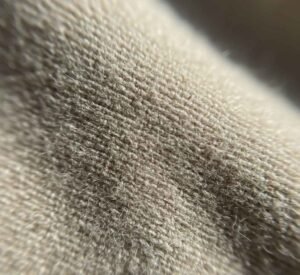 Close-up of bamboo fabric used in Freefly Apparel – sustainable and eco-friendly material for activewear