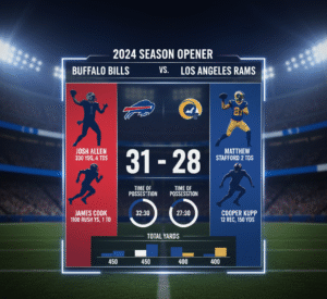 Who won the Buffalo Bills vs Los Angeles Rams game